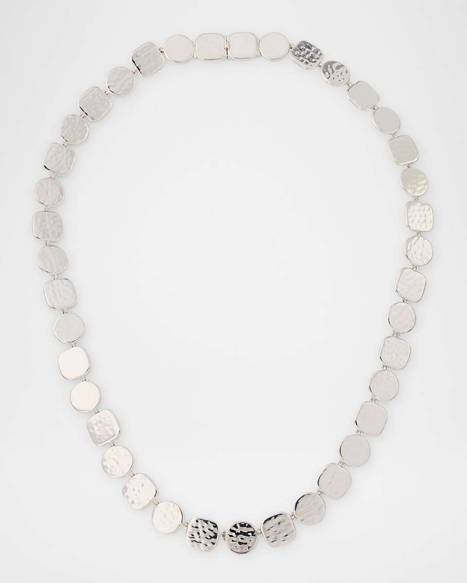 925 Classico Hammered Surface Flexible Necklace